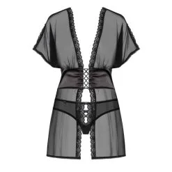 Amanda Sexy Babydoll Met Korset En Rijgveters - Zwart 7 Amanda Sexy Babydoll Met Korset En Rijgveters - Zwart -Verzorging Winkel Amanda Sexy Babydoll met Korset en Rijgveters Zwart 3