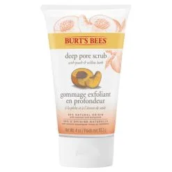Burt's Bee Peach &amp; Willow Bark Deep Pore Scrub