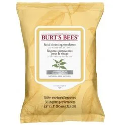 Burt's Bees Facial Cleansing Towelettes With White Tea Extract