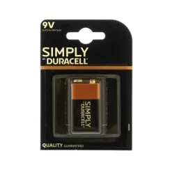 Duracell Simply Batterij 9V Alkaline