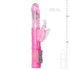 EasyToys Stotende Butterfly Vibrator - Roze 6 EasyToys Stotende Butterfly Vibrator - Roze -Verzorging Winkel EasyToys Stotende Butterfly Vibrator Roze 2