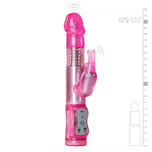 Easytoys Rabbit Vibrator - Roze 2 Easytoys Rabbit Vibrator - Roze - Afbeelding 2