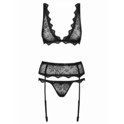 Emperita Jarretel Setje - Zwart -Verzorging Winkel Emperita Jarretel Setje Zwart 3