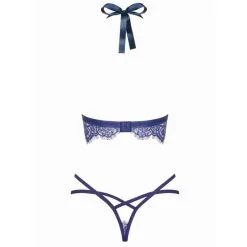 Flowlace Lingerie Setje Van Kant - Blauw 7 Flowlace Lingerie Setje Van Kant - Blauw -Verzorging Winkel Flowlace Lingerie Setje van Kant Blauw 4