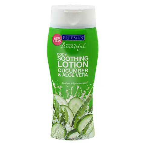 Freeman Cucumber & Aloe Vera Soothing Body Lotion 1 Freeman Cucumber & Aloe Vera Soothing Body Lotion