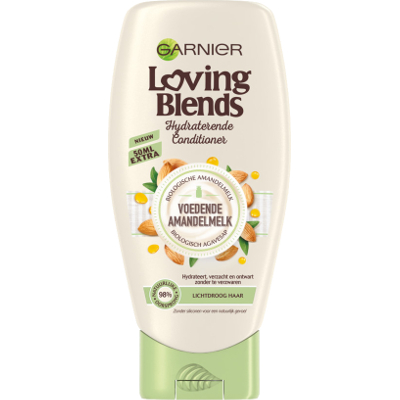 Garnier Loving Blends Conditioner Voedende Amandelmelk 1 Garnier Loving Blends Conditioner Voedende Amandelmelk