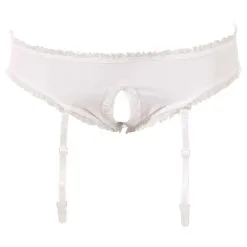 Gewaagd Schoolmeisje Kostuum - Wit -Verzorging Winkel Gewaagd Schoolmeisje Kostuum Wit 8