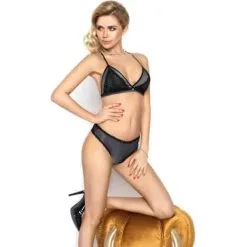 Grace BH Set - Zwart-Grijs