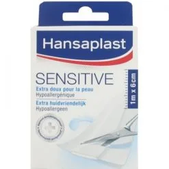Hansaplast Sensitive Pleisters 1m X 6cm