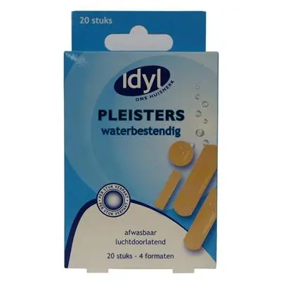 IDYL Pleisters Waterbestendig Assorti 1 IDYL Pleisters Waterbestendig Assorti