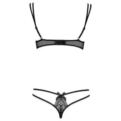 Intensa Lingerie Setje Met Fijne Dunne Bandjes - Zwart -Verzorging Winkel Intensa Lingerie Setje met Fijne Dunne Bandjes Zwart 4