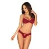 Ivetta Kanten BH Set - Rood