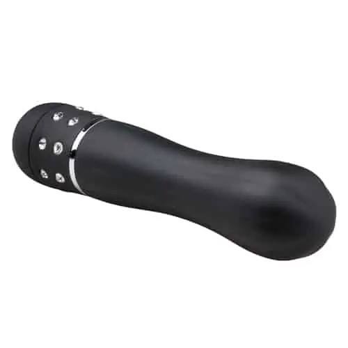 Mini Vibrator Gelinieerd - Zwart 3 Mini Vibrator Gelinieerd - Zwart - Afbeelding 3