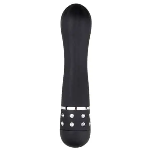 Mini Vibrator Gelinieerd - Zwart 1 Mini Vibrator Gelinieerd - Zwart