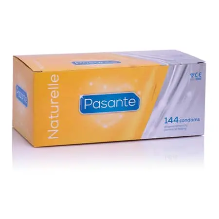 Pasante Naturelle Condooms Voordeelverpakking 144st 1 Pasante Naturelle Condooms Voordeelverpakking 144st