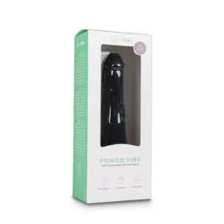 Realistische Vibrator Van Siliconen - Zwart -Verzorging Winkel Realistische Vibrator van Siliconen Zwart 5