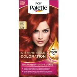Schwarzkopf Poly Palette Haarverf 678 Robijn Rood