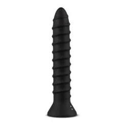 Screwed Plug Anale Vibrator Large - Zwart