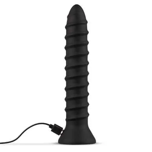 Screwed Plug Anale Vibrator Large - Zwart 4 Screwed Plug Anale Vibrator Large - Zwart - Afbeelding 4