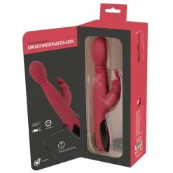 Stotende, Roterende &amp; Verwarmende Rabbit Vibrator -Verzorging Winkel Stotende Roterende Verwarmende Rabbit Vibrator 7