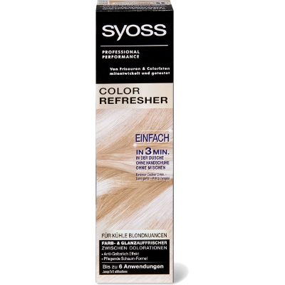 Syoss Color Refresher Cool Blond 1 Syoss Color Refresher Cool Blond